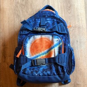 Pottery Barn Mazenkie Planet Tie dye personalized CARTER Backpack & Lunchbox